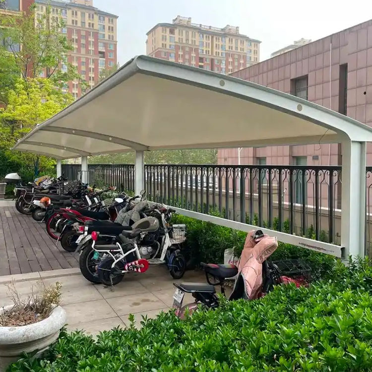 沁水县膜结构电动车棚